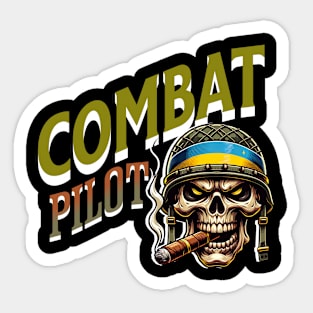 Combat Pilot Sticker